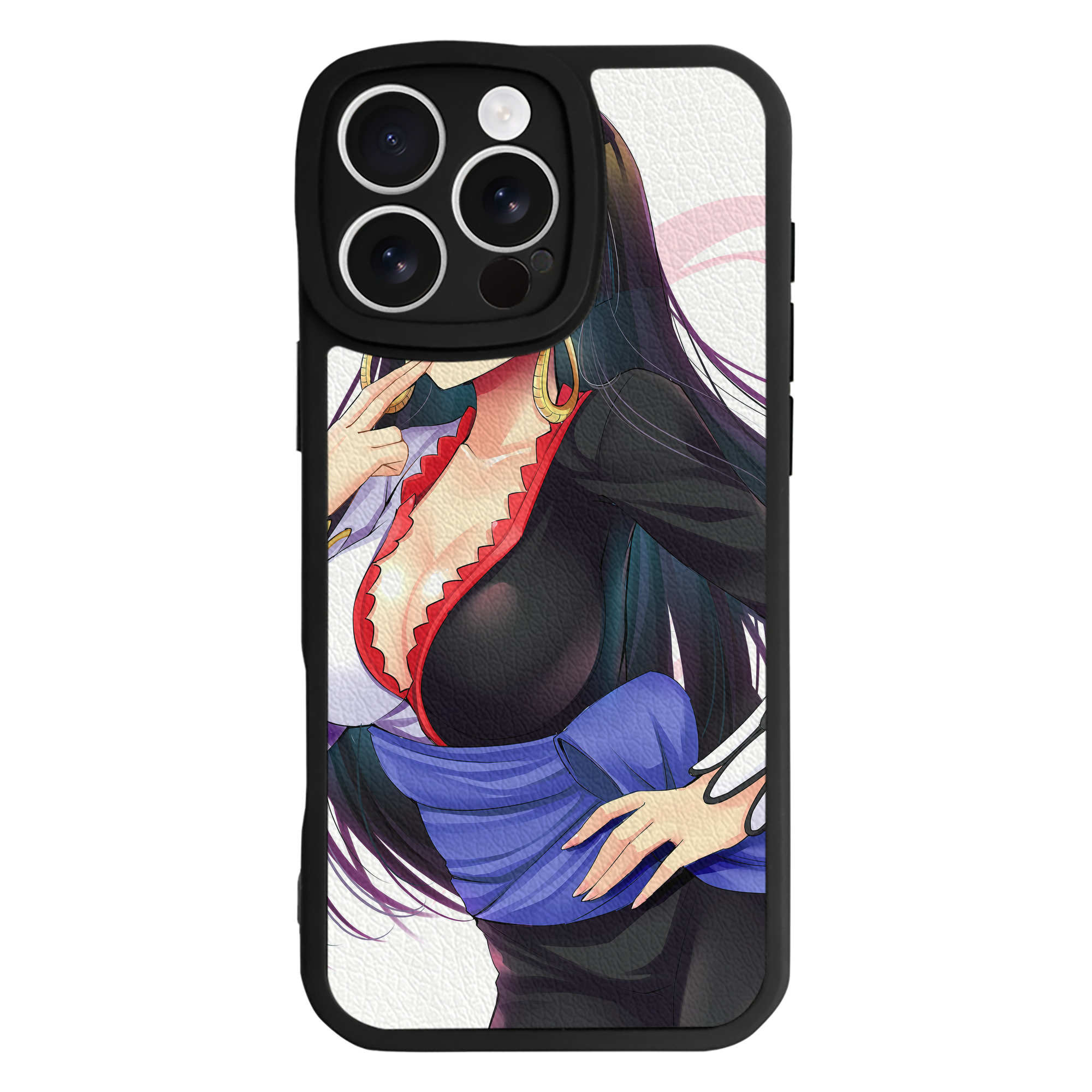 （画像用） ワンピース ONE PIECE 【iPhone 16シリーズ対応】シリコンスマホケース（レザー調） 材質：シリコン